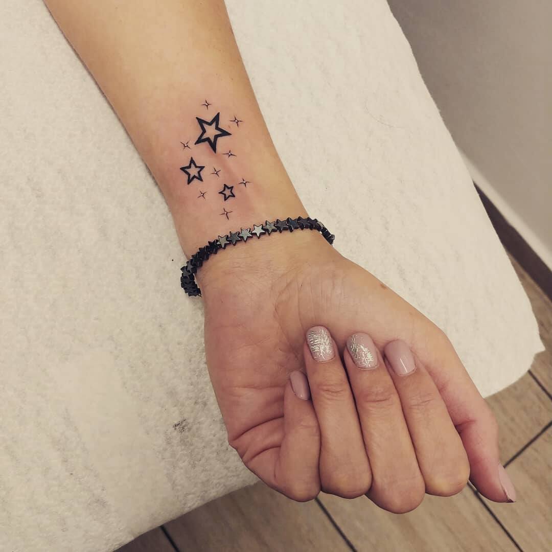 Update 92+ about star tattoo on side of wrist latest .vn